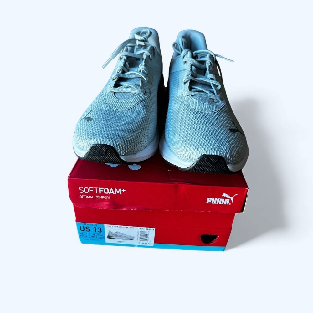 PUMA Men's Disperse Sneaker Gray Size 13